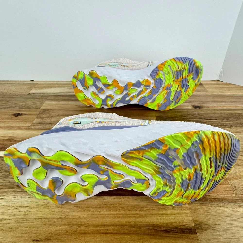 Nike React‎ Infinity Run Flyknit 3 Women's Running Shoes Pink Multi Size 6.5
